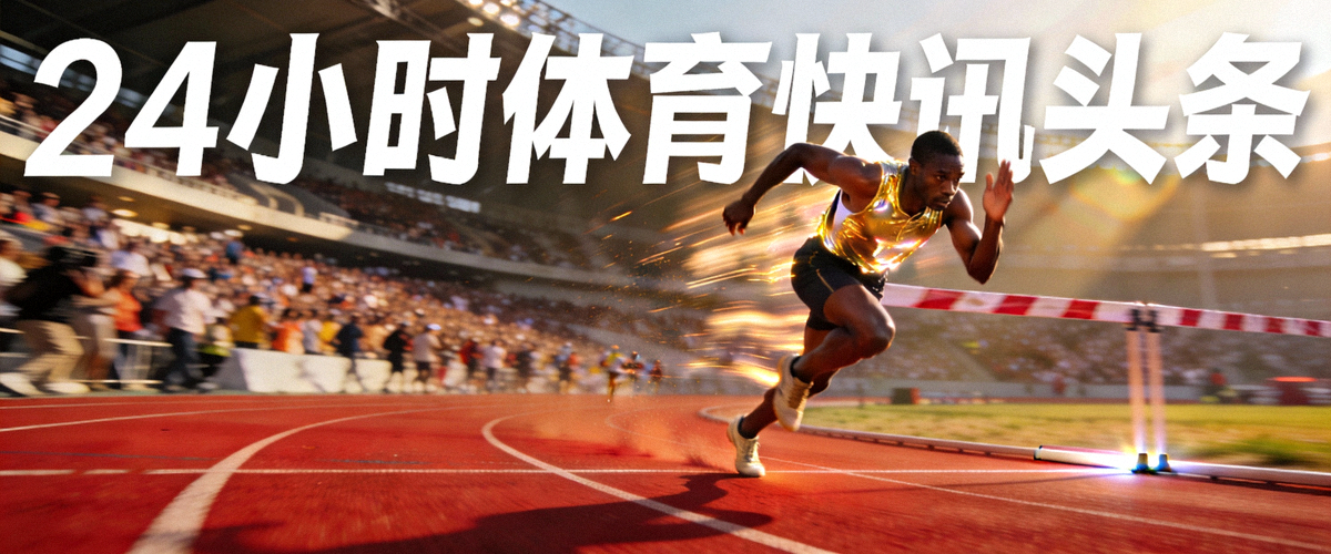 24小时体育快讯头条 - 田径运动员在赛道上冲刺的瞬间，体现速度与激情